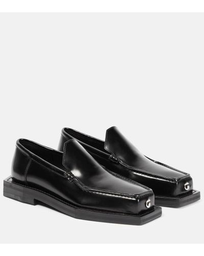 Coperni 3d Vector Leather Loafers - Black