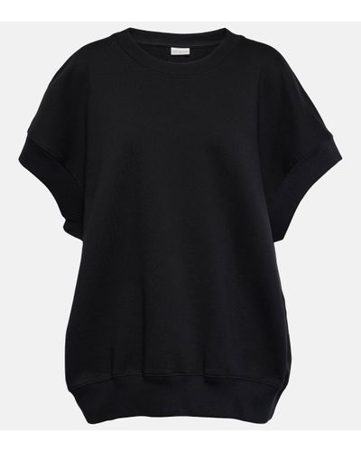 Dries Van Noten Cotton Jersey Sweatshirt - Black