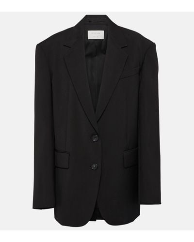 Sportmax Blazer Biella en laine - Noir