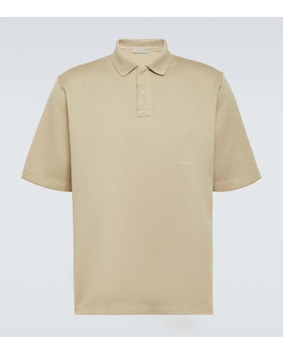 Stone Island Ghost Cotton Polo Shirt - Natural