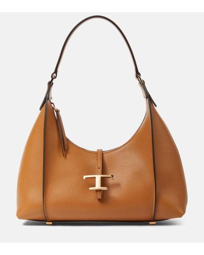 Tod's Tsb Small Leather Tote Bag - Brown