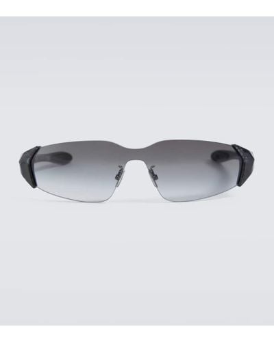 Dior Diorbay M1u Mask Sunglasses - Gray