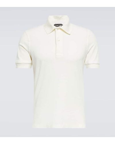 Tom Ford Polo Towelling - Bianco