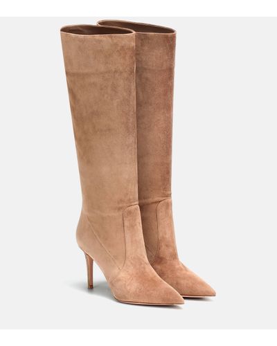Gianvito Rossi Suede Boots - Brown