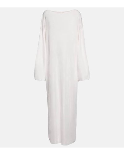 The Row Sophie Maxi Dress - White
