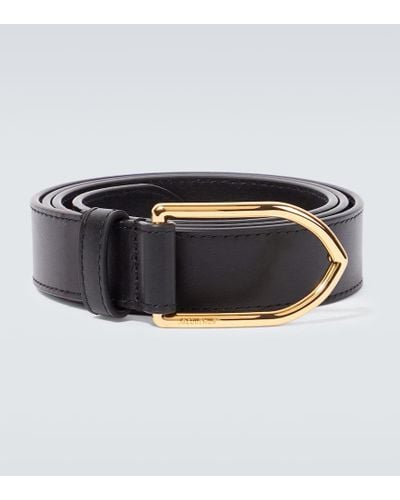 Jacquemus La Ceinture Bambino Leather Belt - Black