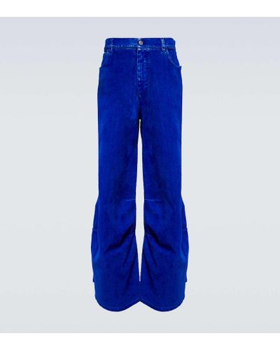 Marni Jeans a gamba arrotondata - Blu
