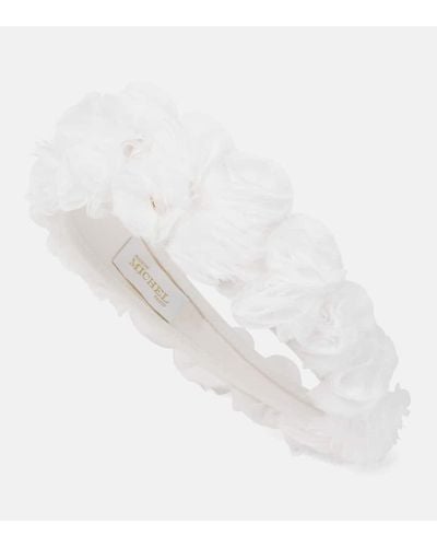 Maison Michel Bridal - Cerchietto Constance - Bianco