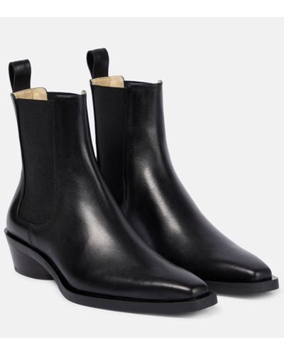 Proenza Schouler Bottines Bronco en cuir - Noir