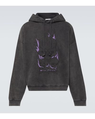 Acne Studios Cotton Hoodie - Black