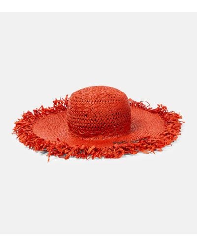 Marni Sombrero con logo - Rojo