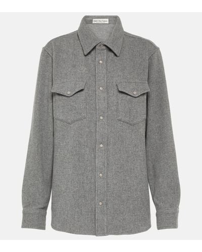 God's True Cashmere Cashmere Shirt - Grey