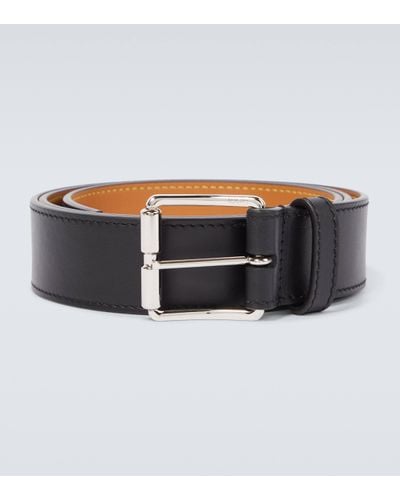 Loewe Roller Leather Belt - Black