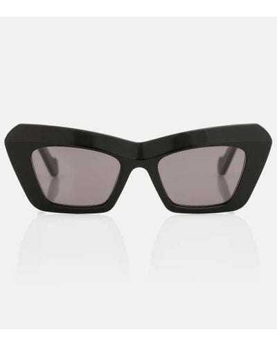 Loewe Gafas de sol cat-eye de acetato - Negro