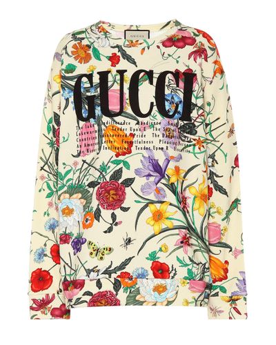 gucci flower sweatshirt