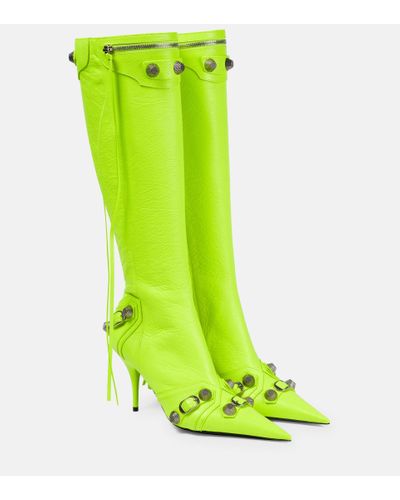 balenciaga bottes verte