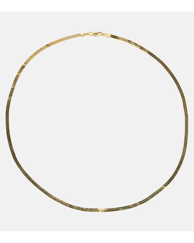 STONE AND STRAND Golden Glow 10kt Gold Chain Necklace - Metallic