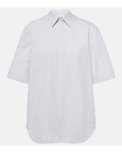Totême Cotton Poplin Shirt - White