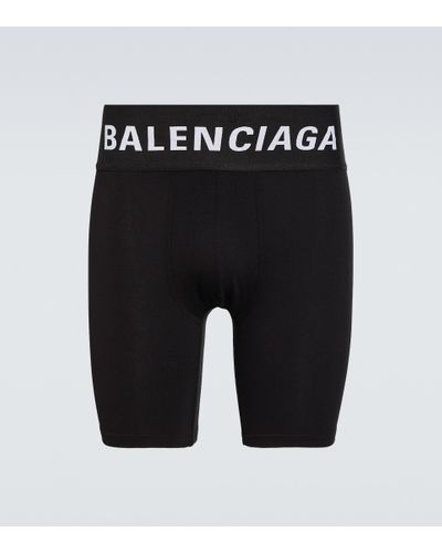 Balenciaga Boxershorts aus einem Baumwollgemisch - Schwarz
