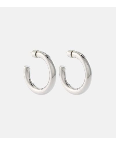 Jennifer Fisher Samira Mini 14kt Gold-plated Hoop Earrings - Metallic