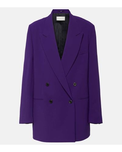 Dries Van Noten Oversize-Blazer Bliss - Lila