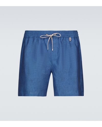 Loro Piana Pantalones cortos Bay Sprint - Azul