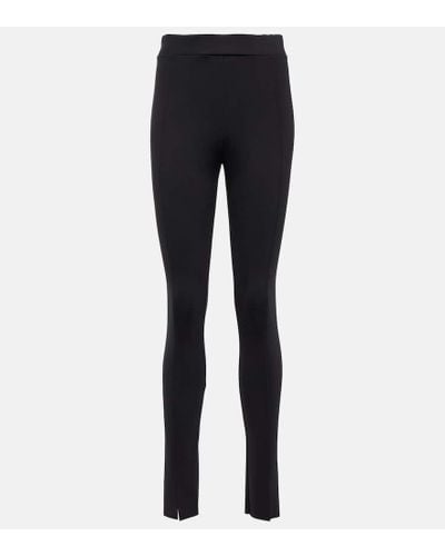 Wolford Midnight Grace High-rise Jersey leggings - Blue