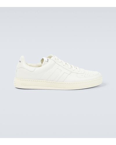 Tom Ford Baskets Radcliffe en cuir - Blanc