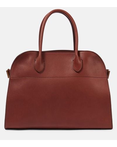 The Row Borsa Soft Margaux 12 in pelle - Rosso
