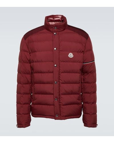 Moncler Colomb Quilted Down Jacket - Red