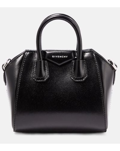 Givenchy Antigona Micro Leather Tote Bag - Black