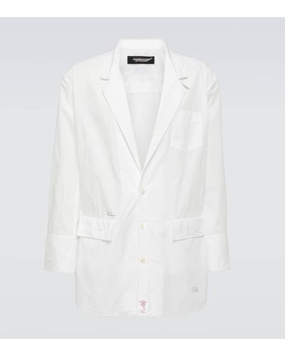 Undercover Giacca camicia in cotone - Bianco