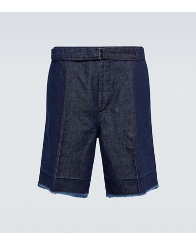 Lanvin Bermuda-Shorts aus Denim - Blau