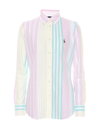 Polo Ralph Lauren Chemise en coton rayé - Multicolore