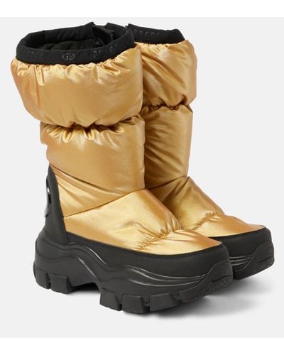 Goldbergh Power Gb Debossed Snow Boots - Metallic