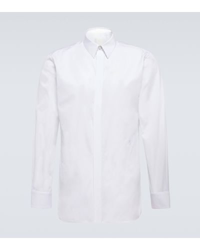 Givenchy 4g Cotton Poplin Shirt - White