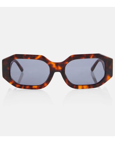 The Attico X Linda Farrow gafas de sol Blake - Marrón