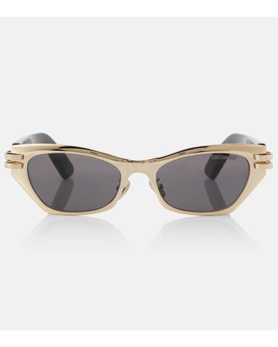 Dior Cdior B3u Cat-eye Sunglasses - Grey