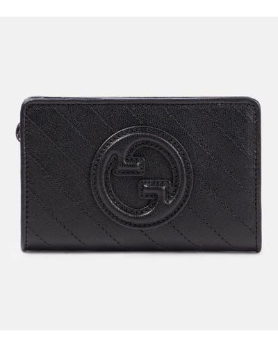 Gucci Blondie Leather Wallet - Black