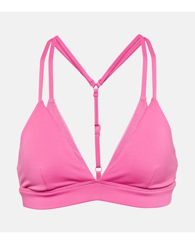 Alo Yoga Airlift Layer Up Sports Bra - Pink