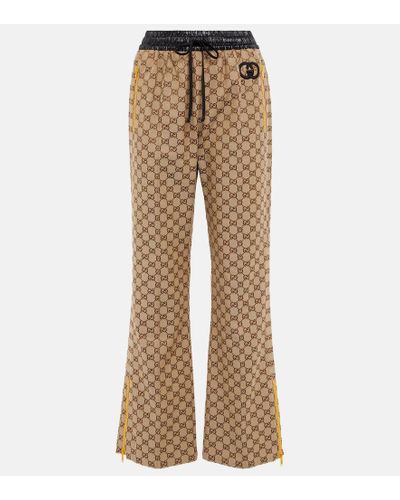 Gucci Pantalones deportivos con GG - Neutro