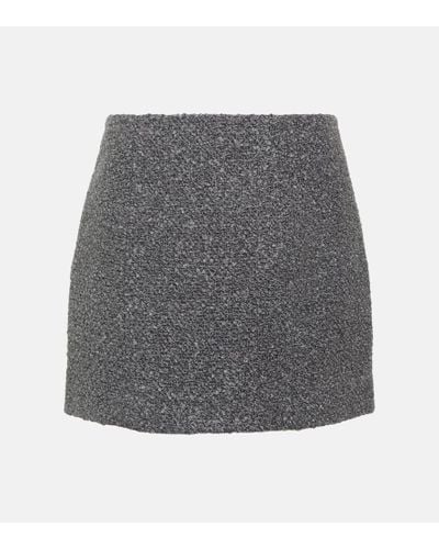 Patou High-rise Miniskirt - Gray