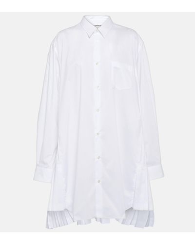 Junya Watanabe Robe chemise - Blanc