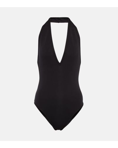 Bottega Veneta Nylon Tricot Swimsuit - Blue