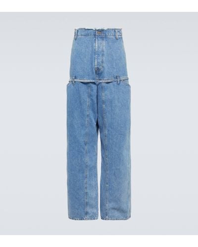 Jacquemus Le De Nimes Wide-leg Jeans - Blue