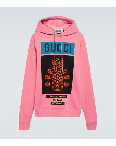 Gucci GG Logo Hoodie - Pink