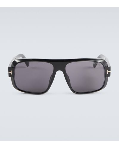 Tom Ford Turner Flat-top Sunglasses - Grey