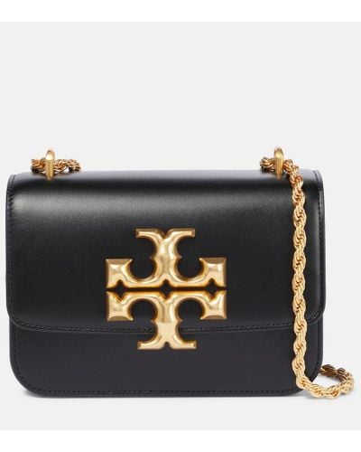 Tory Burch Bolso cruzado Eleanor de piel - Negro