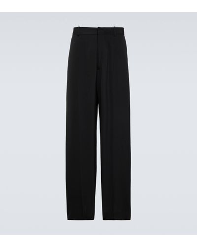 Acne Studios Wide-leg Suit Trousers - Black