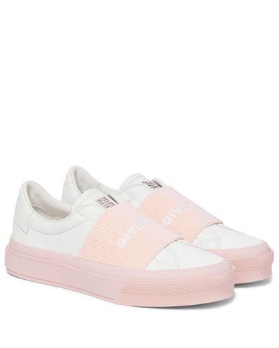 Givenchy Sneakers City Court aus Leder - Pink